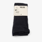 bisgaard x Cóndor extrafine merino wool rib tights azul oscuro