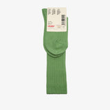 bisgaard x Cóndor cotton rib knee high socks pear