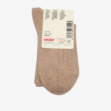 bisgaard x Cóndor cotton rib short socks turron