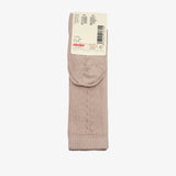 bisgaard x Cóndor cotton knee high socks with open piedra