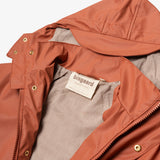 bisgaard aarhus rain jacket rose hip