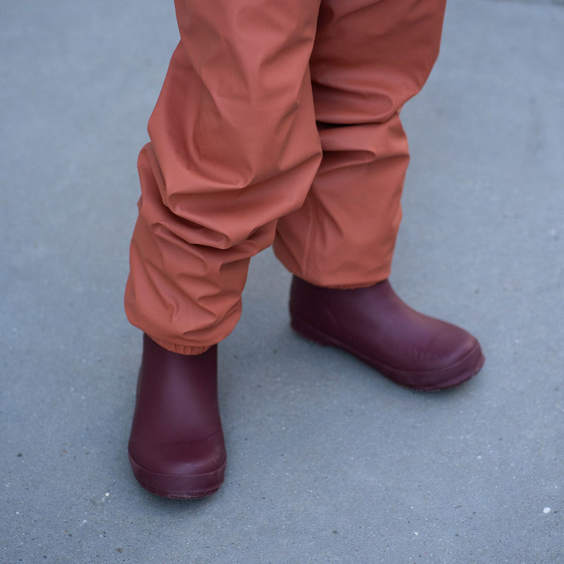 bisgaard aarhus rain pants rose hip