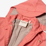 bisgaard aarhus rain suit rhubarb sorbet