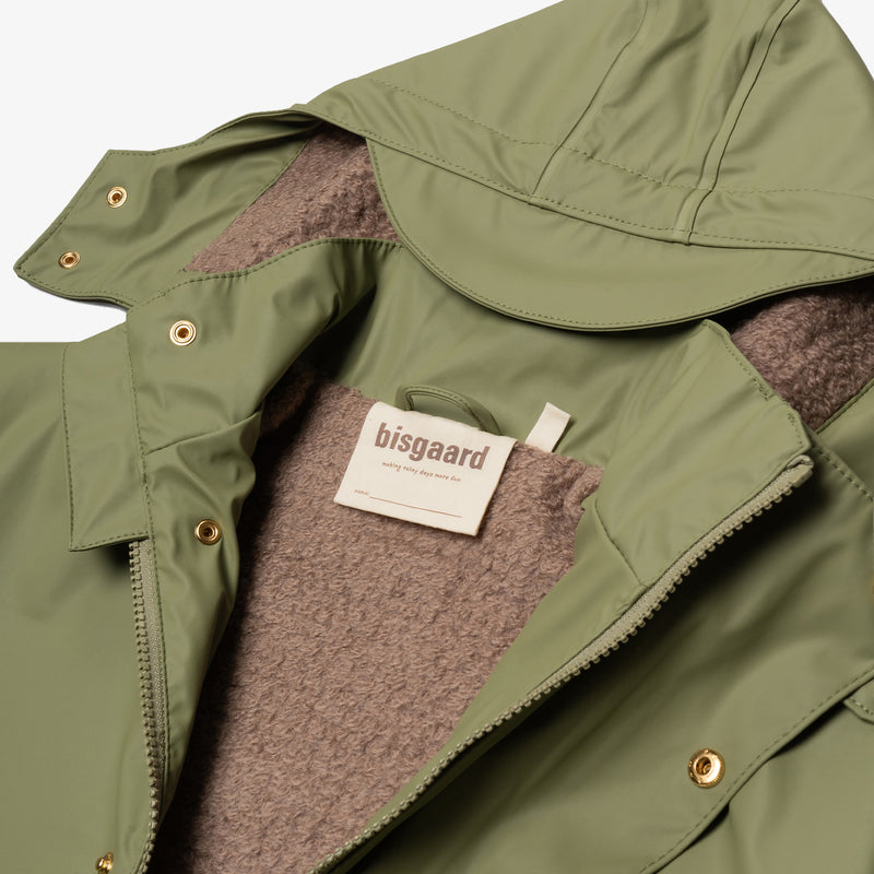 bisgaard aarhus rain jacket wool palma