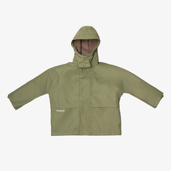 bisgaard aarhus rain jacket wool palma