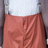 bisgaard aarhus rain pants wool rose hip