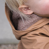 bisgaard aarhus rain suit wool caramel