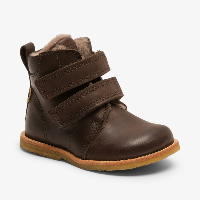 bisgaard edis tex dark brown